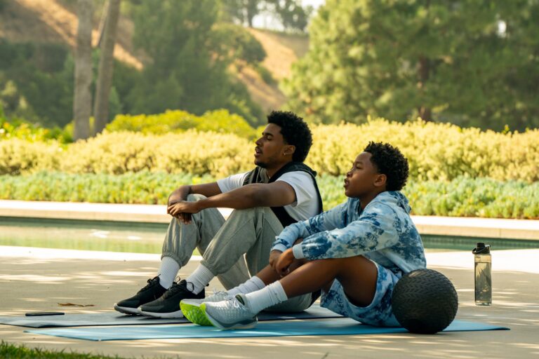 L to R_ (Michael Cooper Jr. as Justin Edwards and Marvin Winans III as Jaden Edwards in Forever) Photo Courtesy of Netflix, Photographer_ Elizabeth Morris
