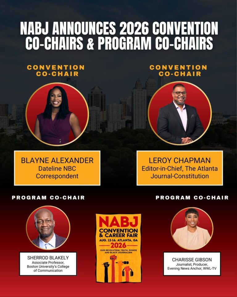 2026 NABJ convention opens registration with exciting opportunities