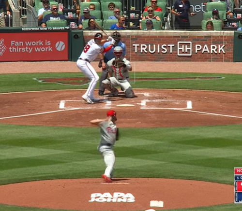 Screenshots from MLB comebacks Sunday night