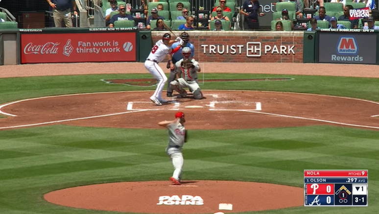 Screenshots from MLB comebacks Sunday night