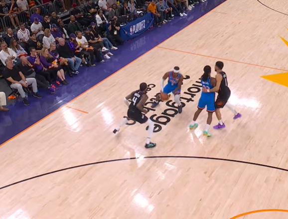 NBA playoff highlight plays