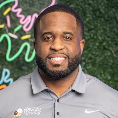 Roderick Batson practices inclusive hiring for people with special needs at Howdy Homemade Ice Cream in Houston