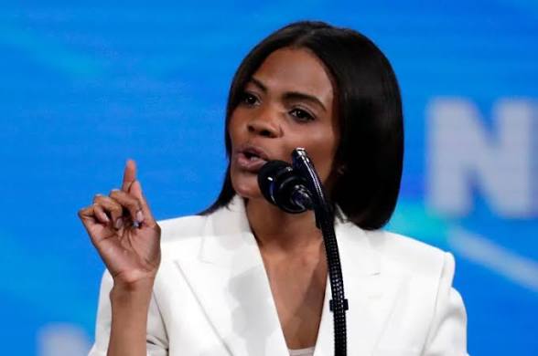 Candace Owens at a public appearance as Candace Owens WHCD shooting claims spread across social media in April 2026