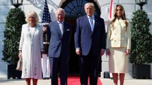 King Charles and President Trump meet at White House before King Charles addresses Congress during US-UK visit