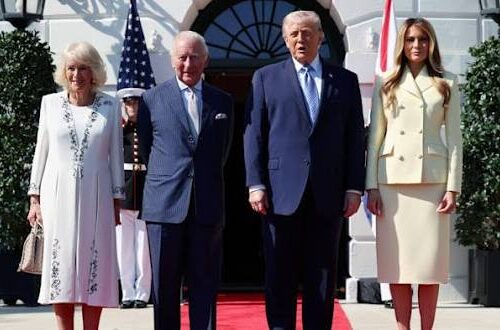 King Charles and President Trump meet at White House before King Charles addresses Congress during US-UK visit