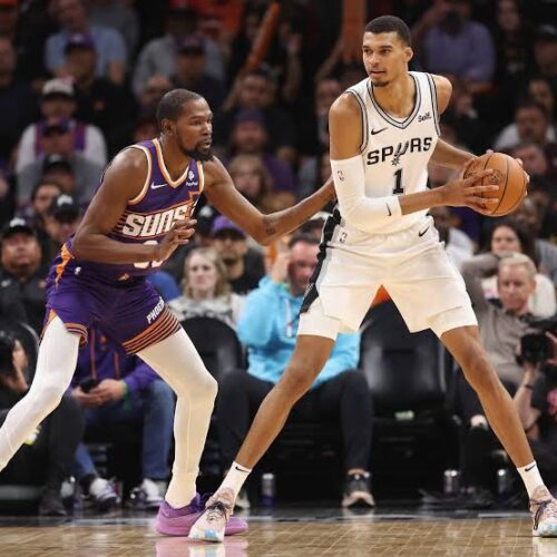 Wembanyama dominates with historic block party in playoffs