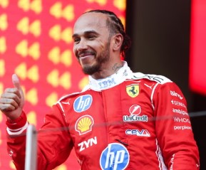 Hamilton Wins First Ferrari Race in Barcelona, Antonelli DNF