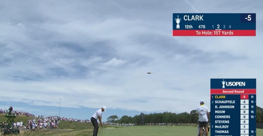 Wyndham Clark US Open final round lead reaches 6 strokes