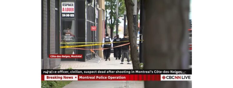 Officer Killed in Montreal Shooting, First in 24 Years