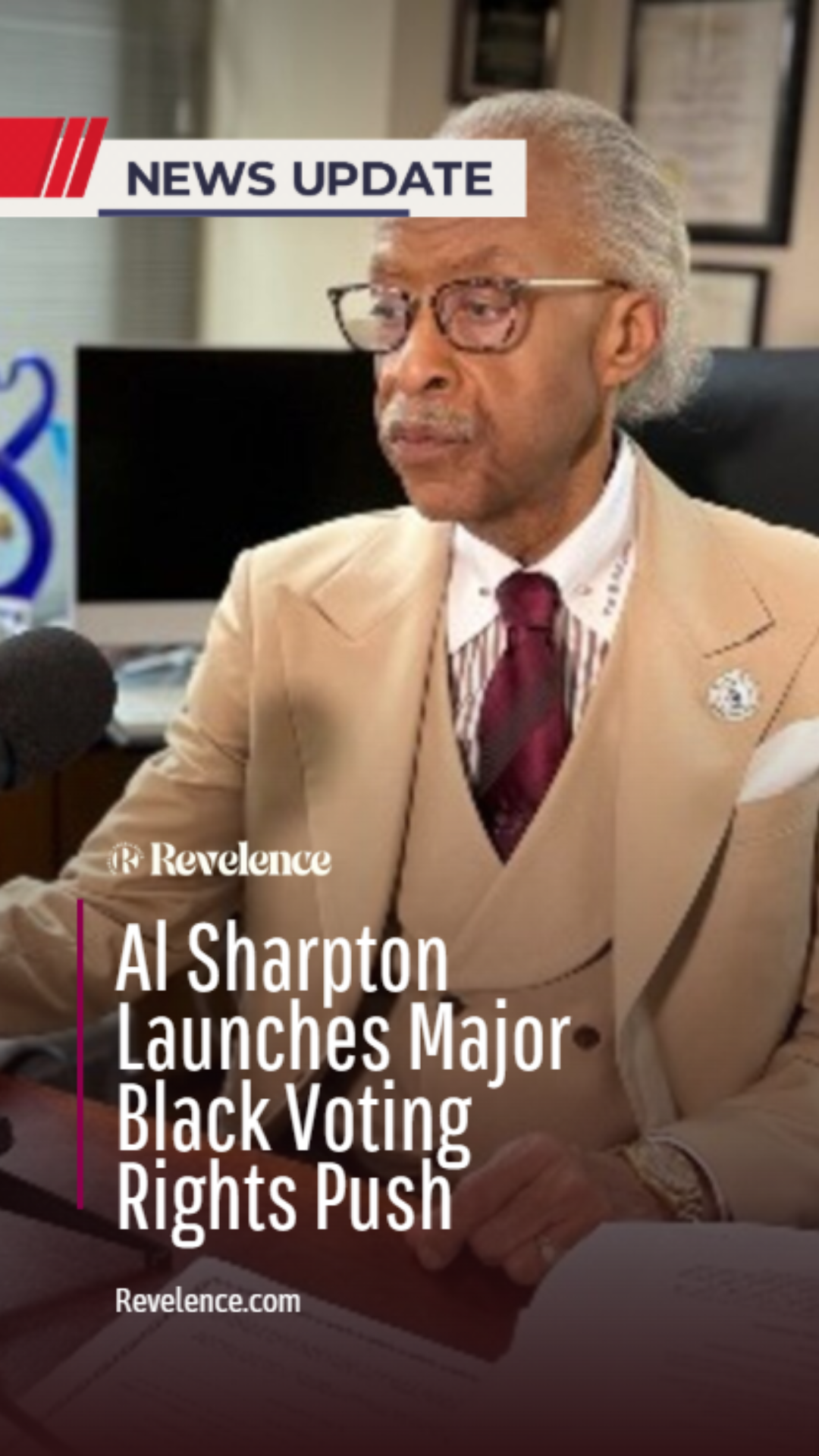Al Sharpton Launches Major Black Voting Rights Push