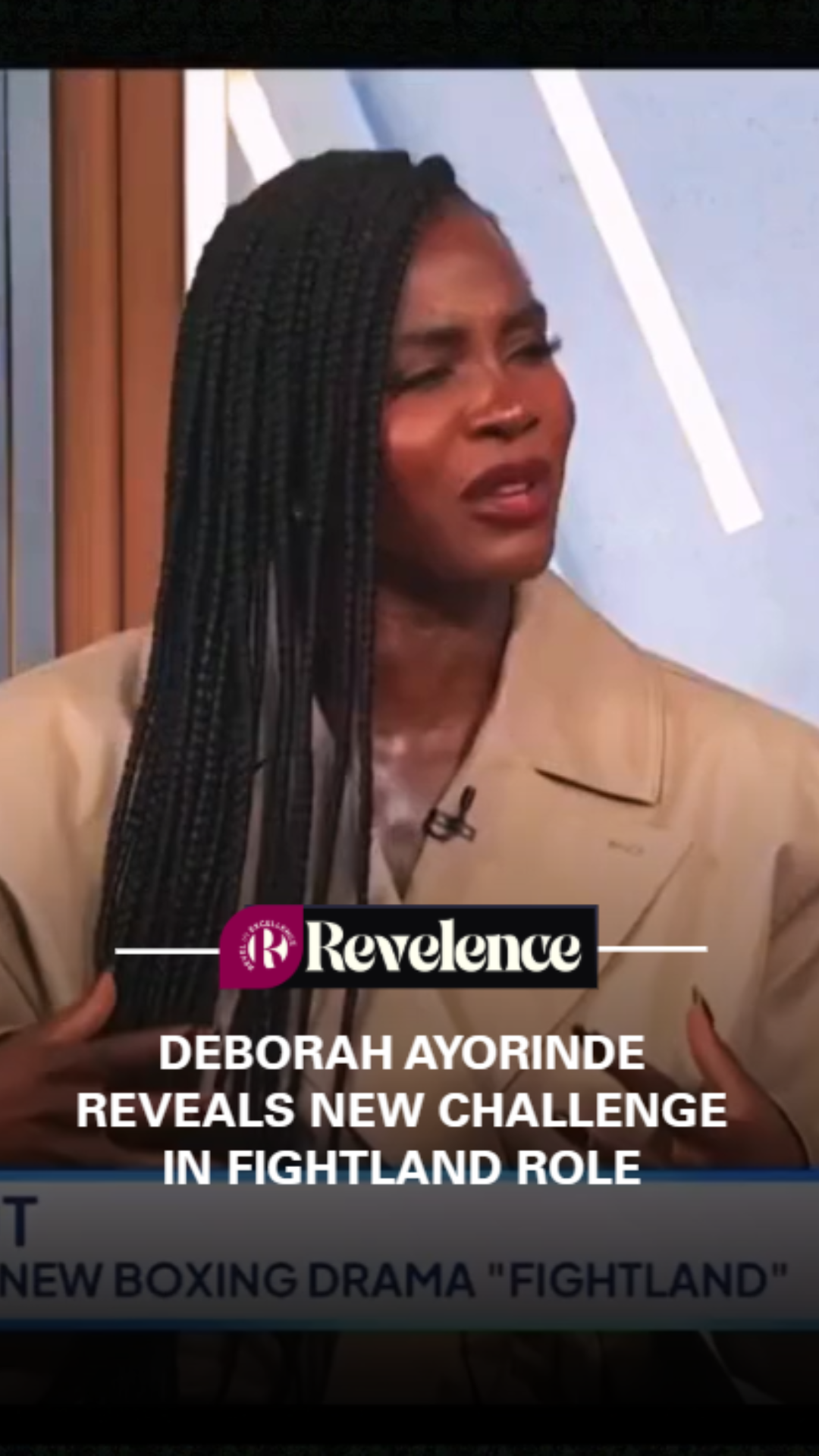 Deborah Ayorinde Reveals New Challenge in Fightland Role