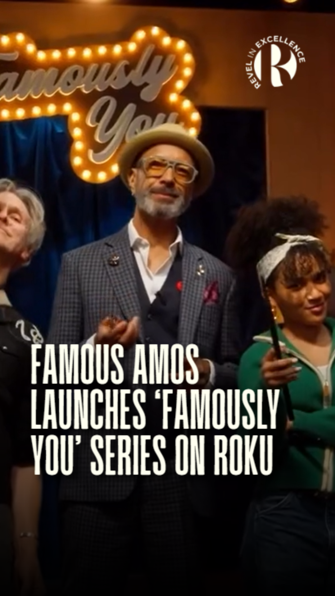 Famous Amos Launches ‘Famously You’ Series on Roku