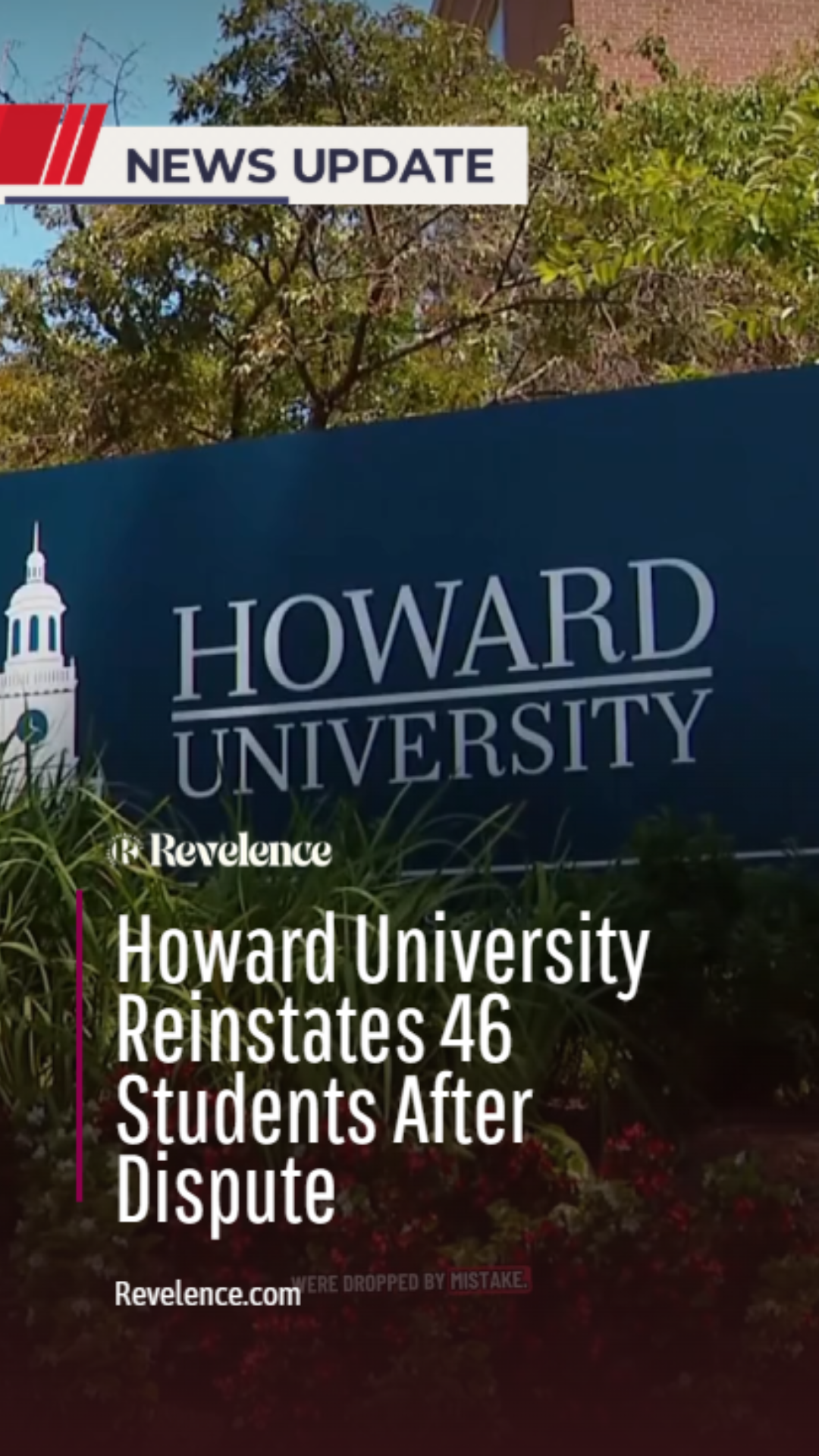Howard University Reinstates 46 Students After Dispute