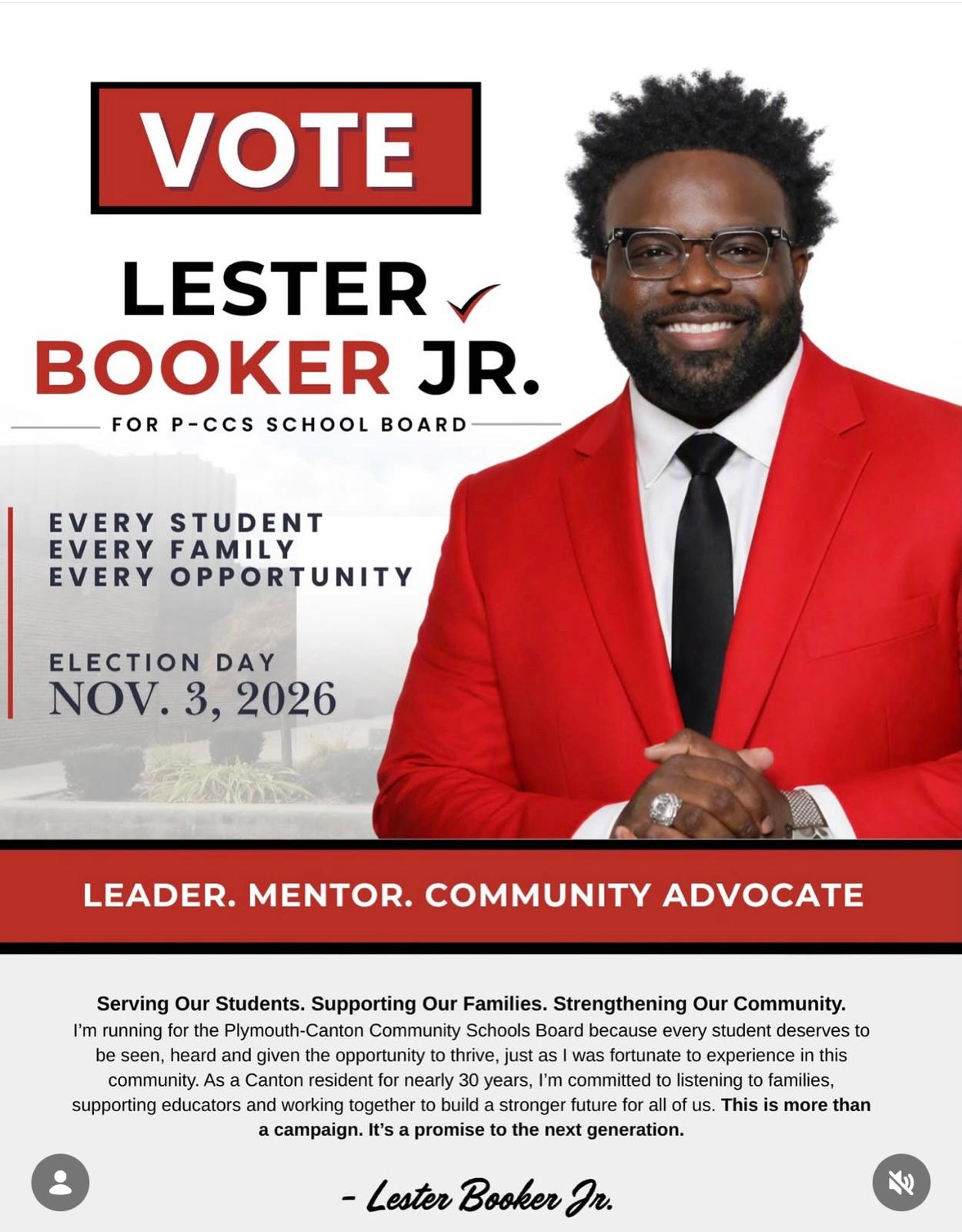 Lester Booker Jr.’s Big Move From CEOs to Classrooms