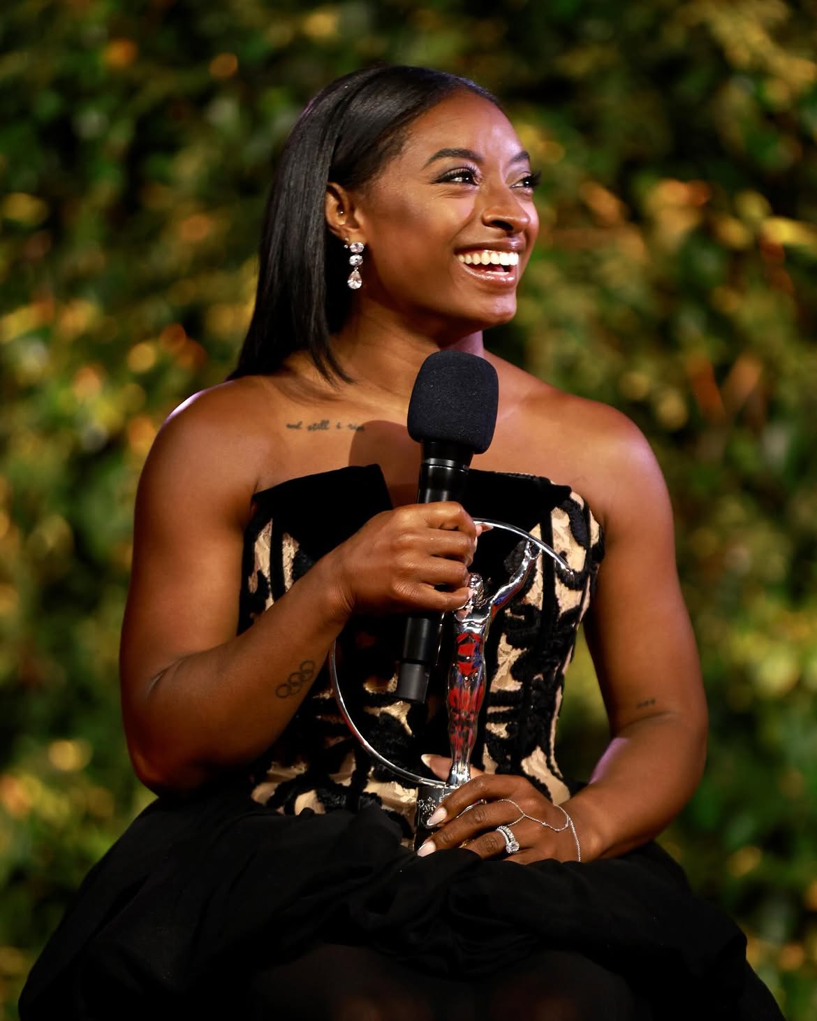 Simone Biles Stuns at Taylor Swift & Travis Kelce Wedding