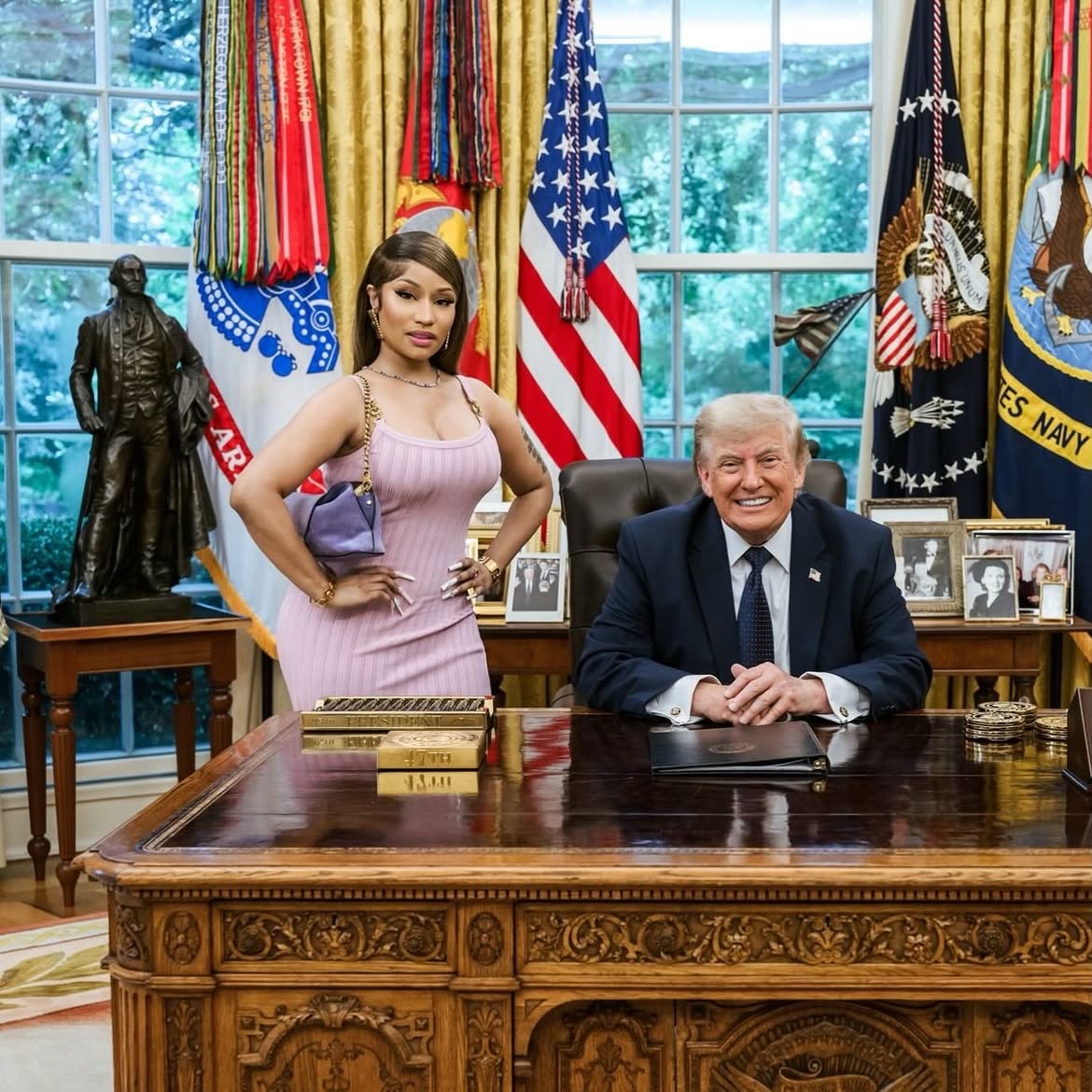 Trump’s Nicki Minaj Praise Sparks Buzz Online