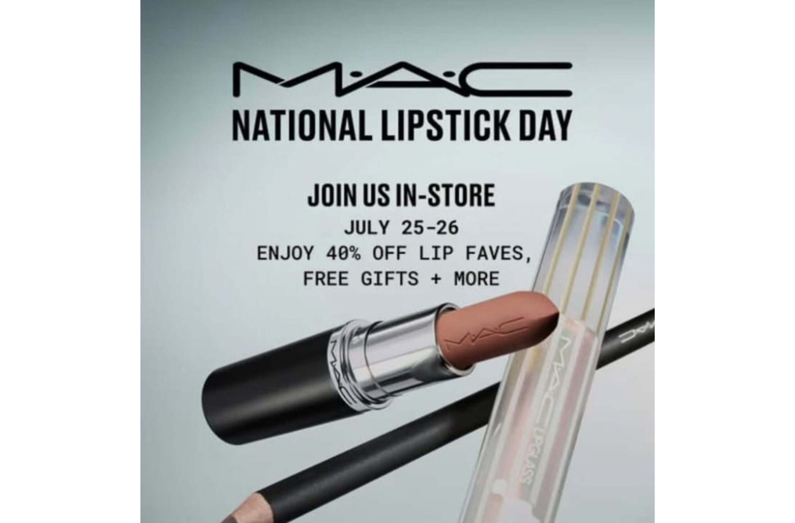 National Lipstick Day celebrates beauty with MAC’s July 25–26