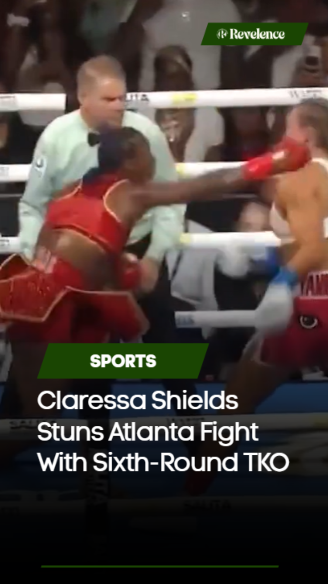 Claressa Shields Stuns Atlanta Fight With Sixth-Round TKO