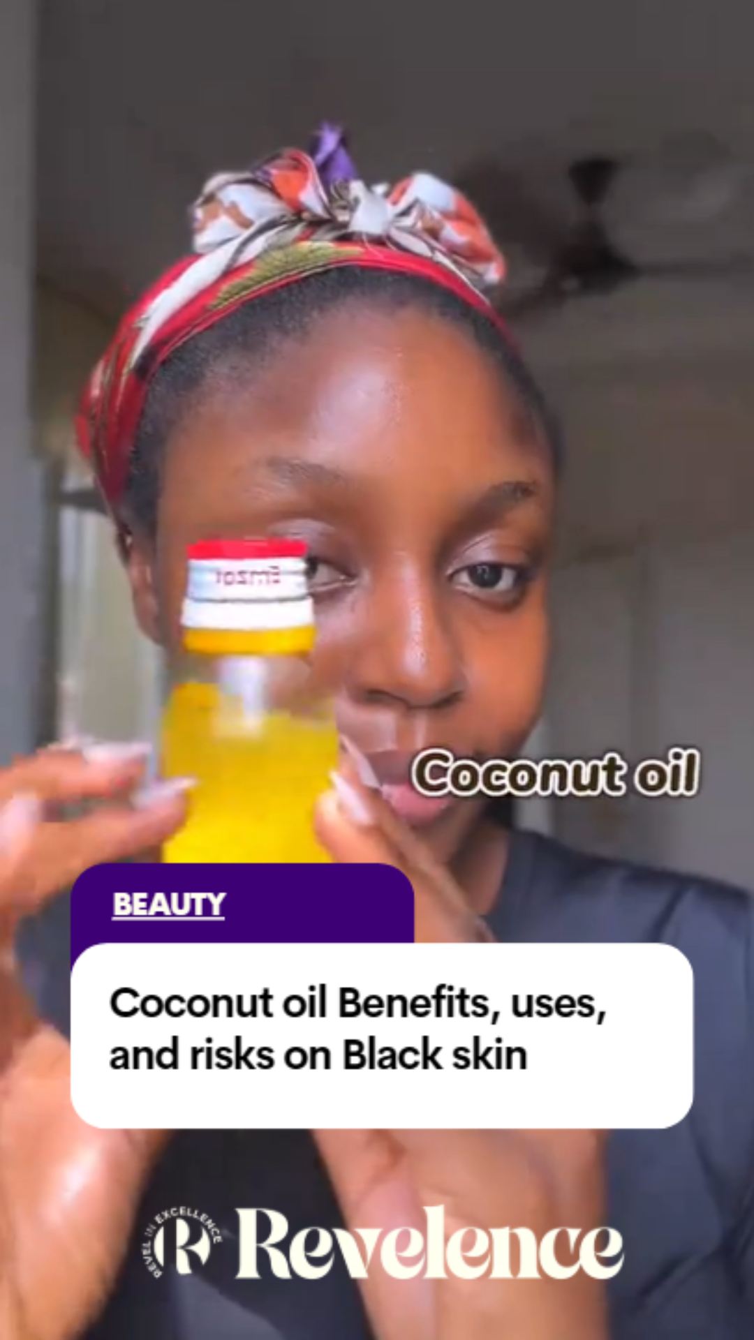 Coconut oil Benefits, uses, and risks on Black skin