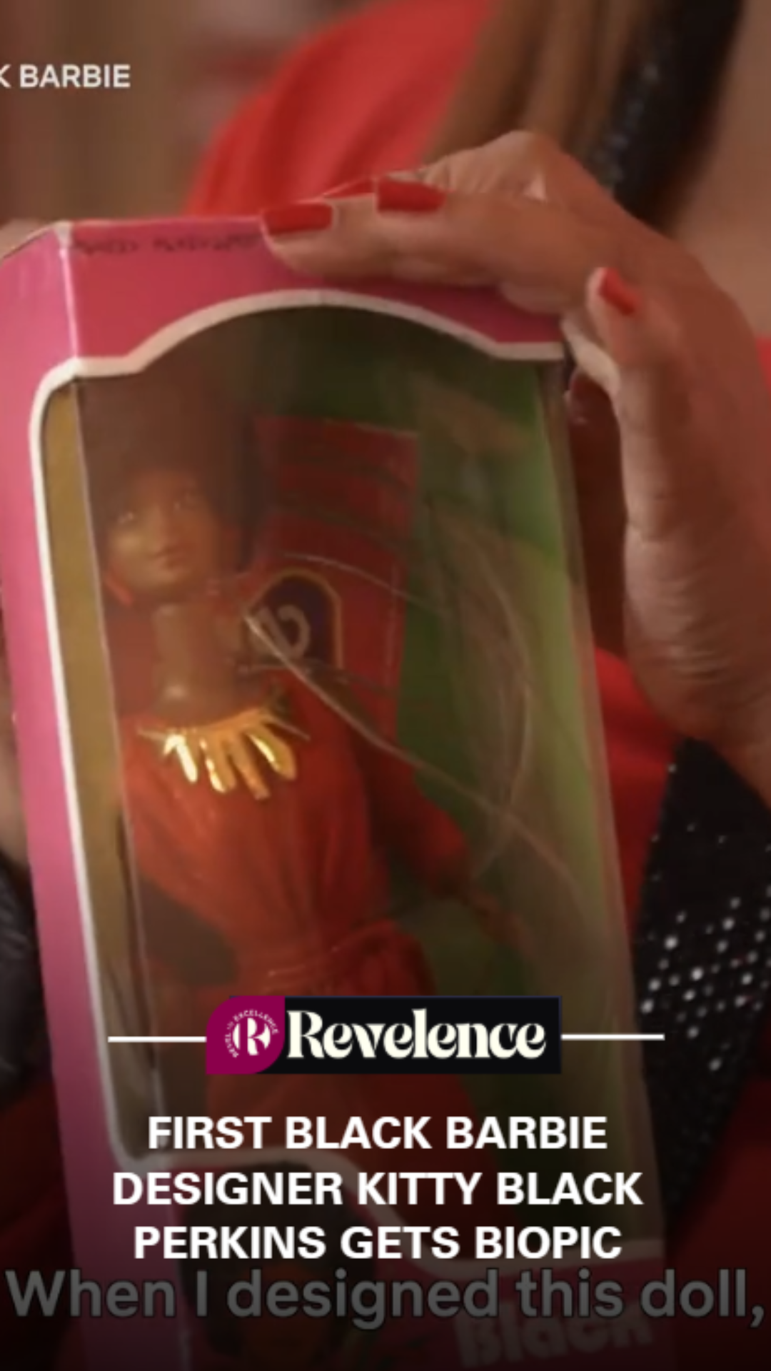 First Black Barbie Designer Kitty Black Perkins Gets Biopic