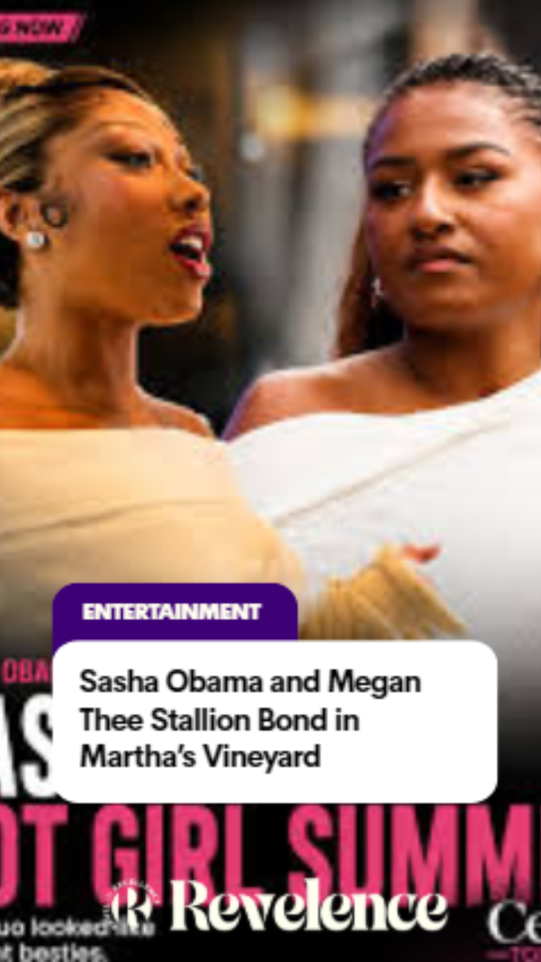 Sasha Obama and Megan Thee Stallion Bond in Martha’s Vineyard