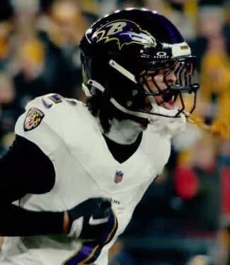 Ravens CB Nate Wiggins Carted Off With Leg Injury