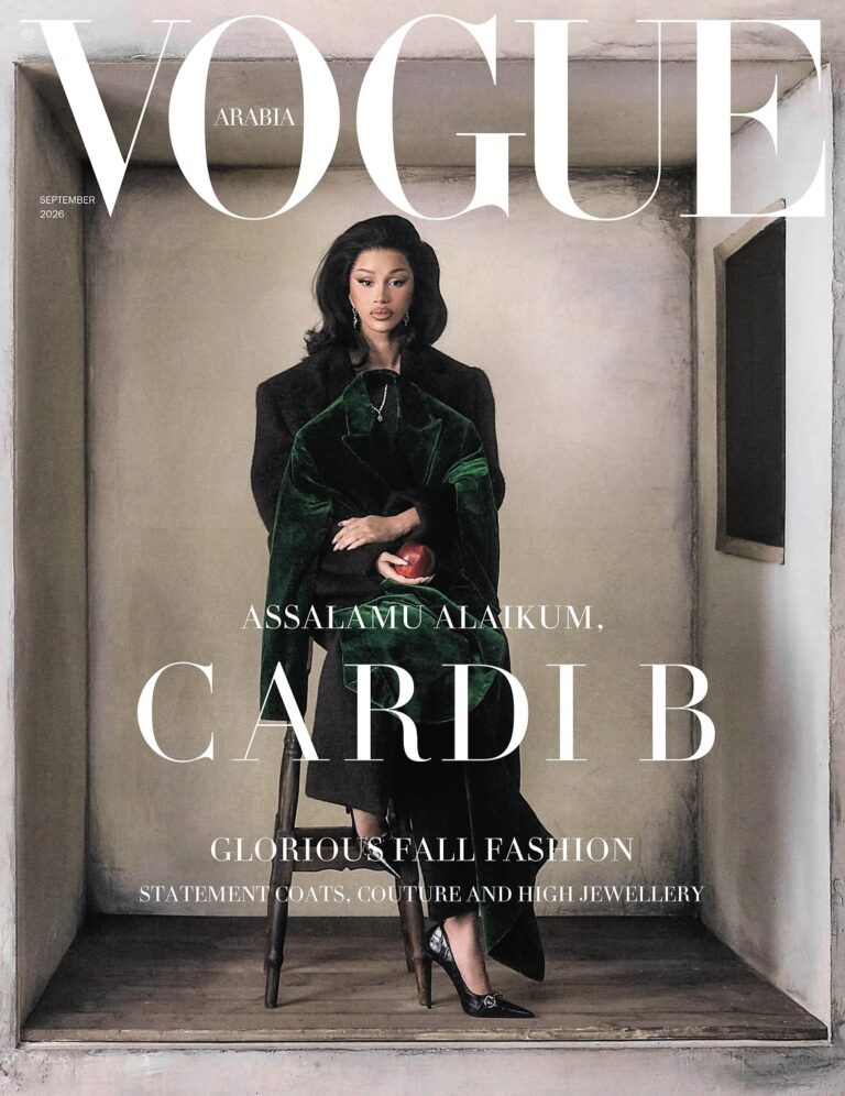 Cardi B Stuns in New Vogue Arabia Shoot
