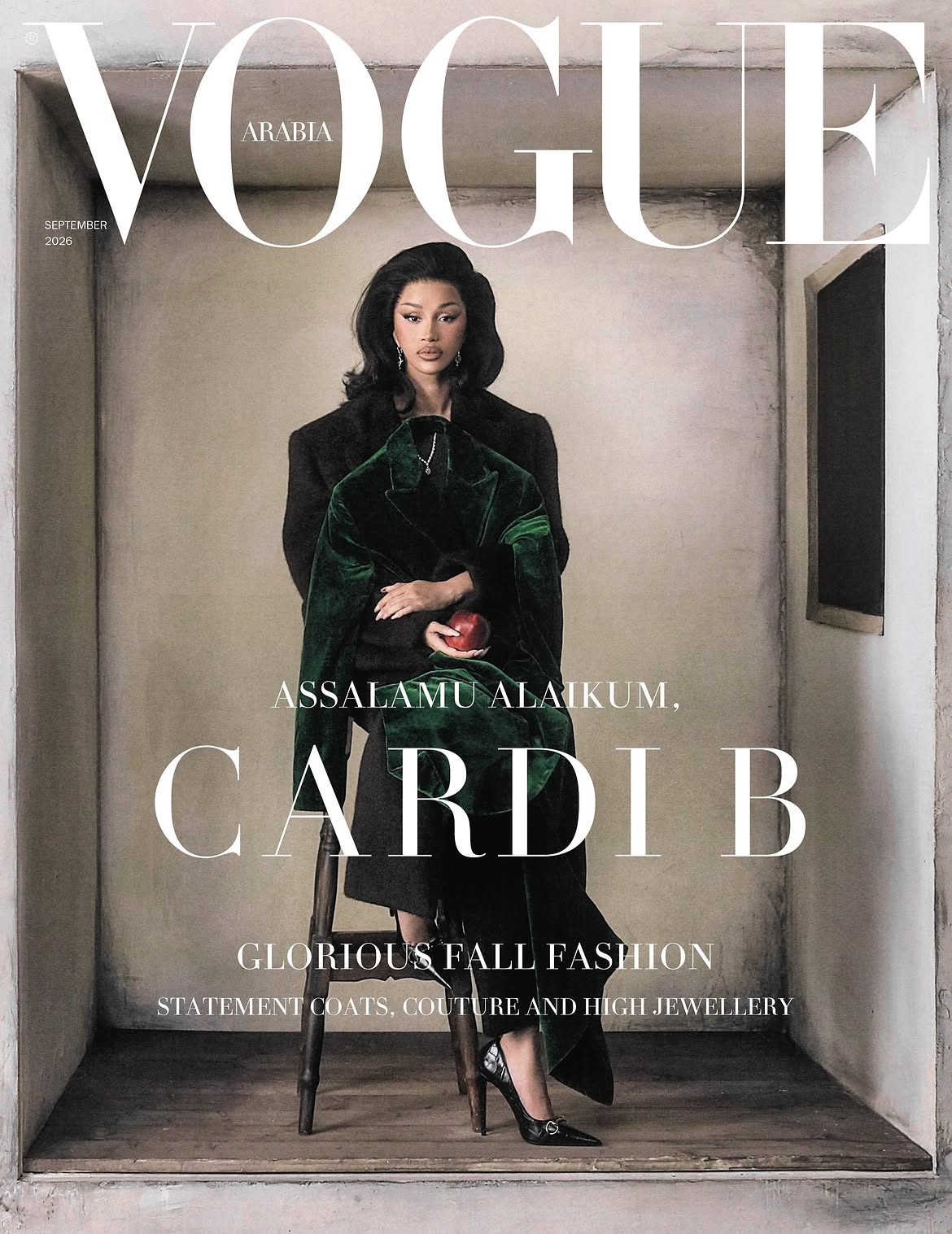 Cardi B Stuns in New Vogue Arabia Shoot