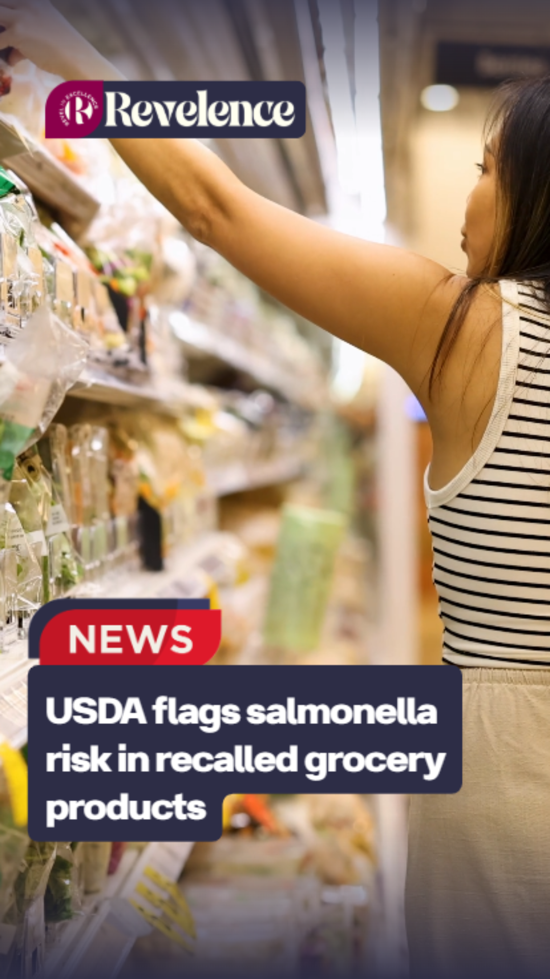 USDA flags salmonella risk in recalled grocery products
