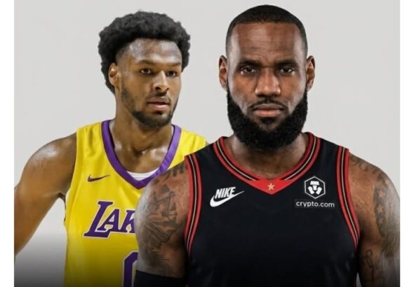LeBron vs. Bronny James Could Make NBA History