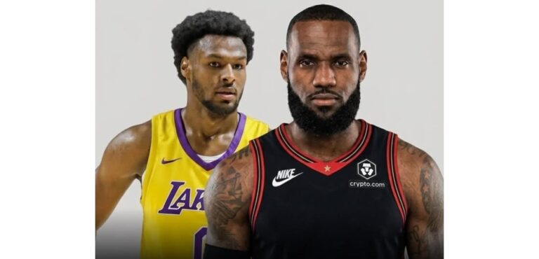 LeBron vs. Bronny James Could Make NBA History