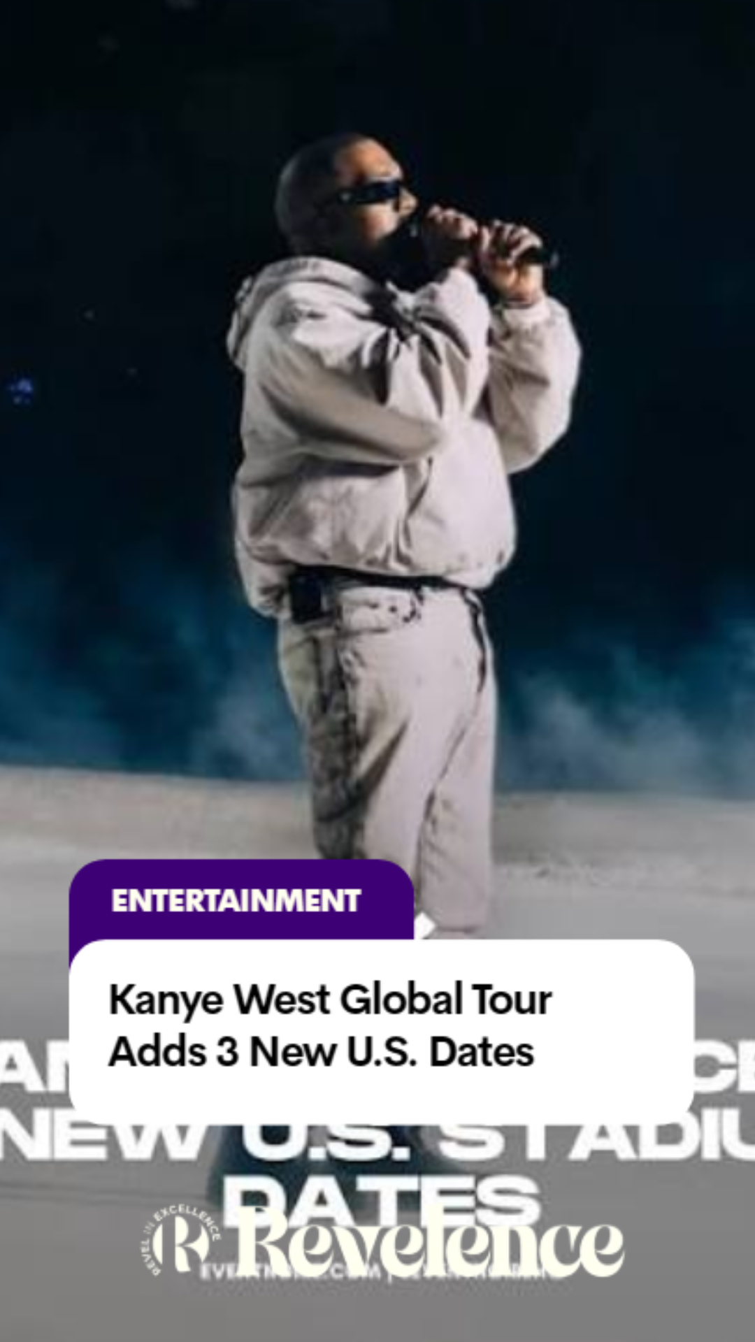 Kanye West Global Tour Adds 3 New U.S. Dates