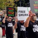 Lil Durk Supporters Gather Outside Court During Trial