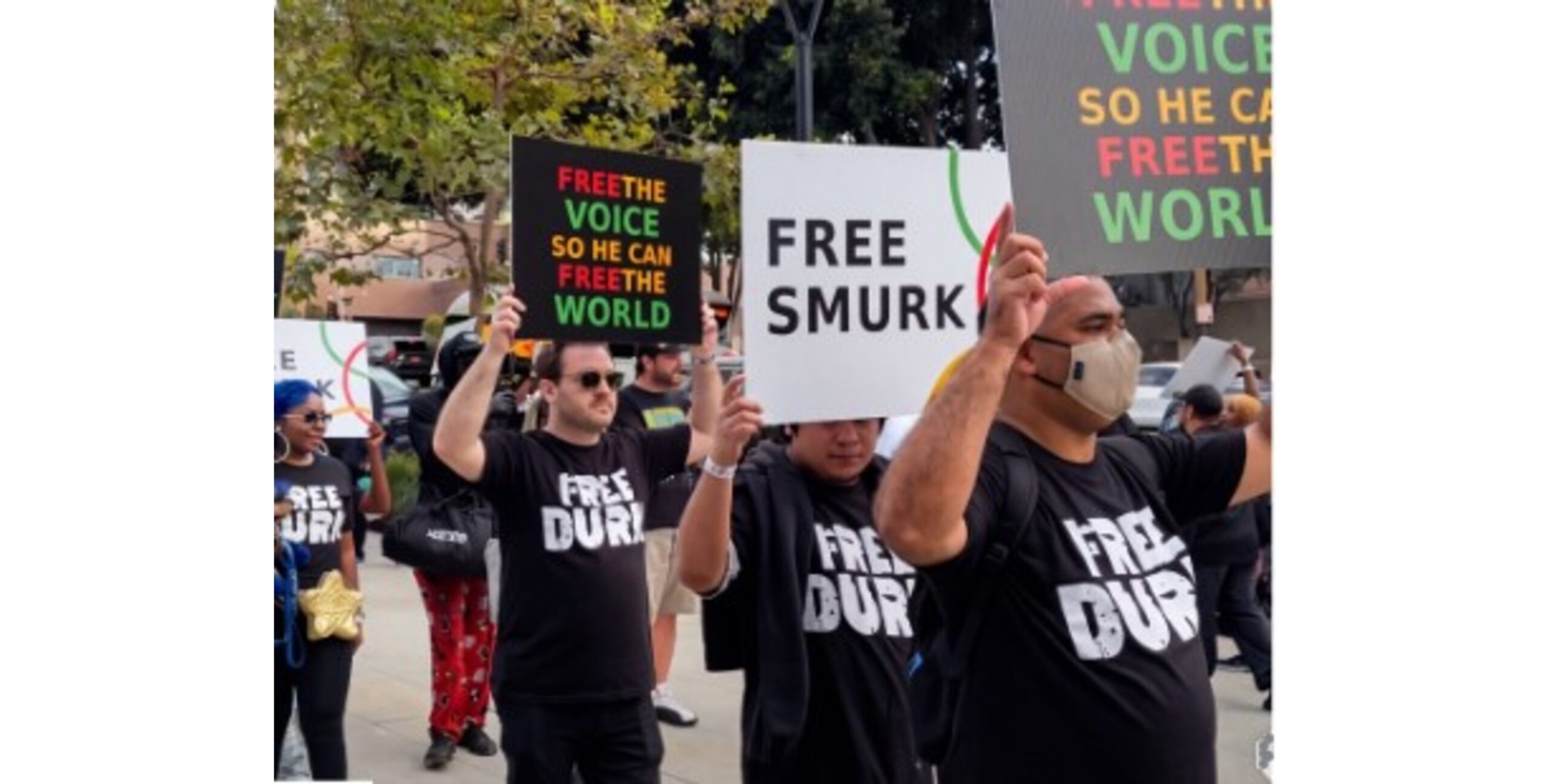 Lil Durk Supporters Gather Outside Court During Trial