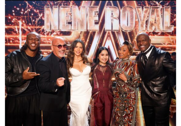 Terry Crews Celebrates AGT Winner NeNe Royal