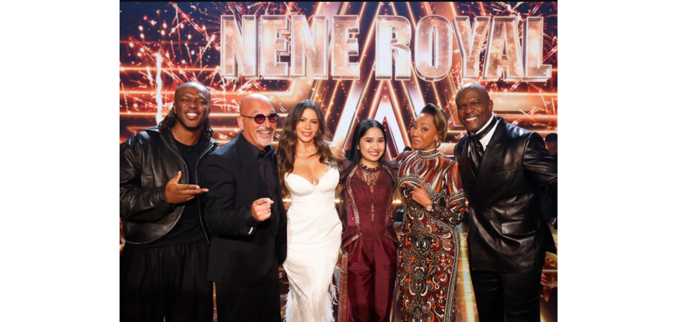 Terry Crews Celebrates AGT Winner NeNe Royal