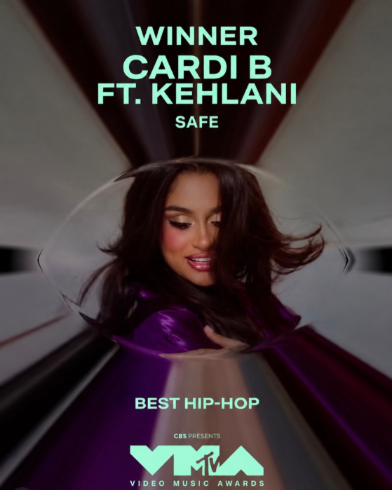 Black Stars Cardi B and Kehlani Win Big at the 2026 MTV VMAs