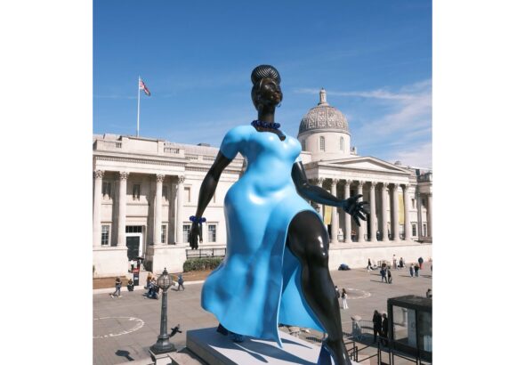 Black Woman Sculpture Takes Over London’s Trafalgar Square
