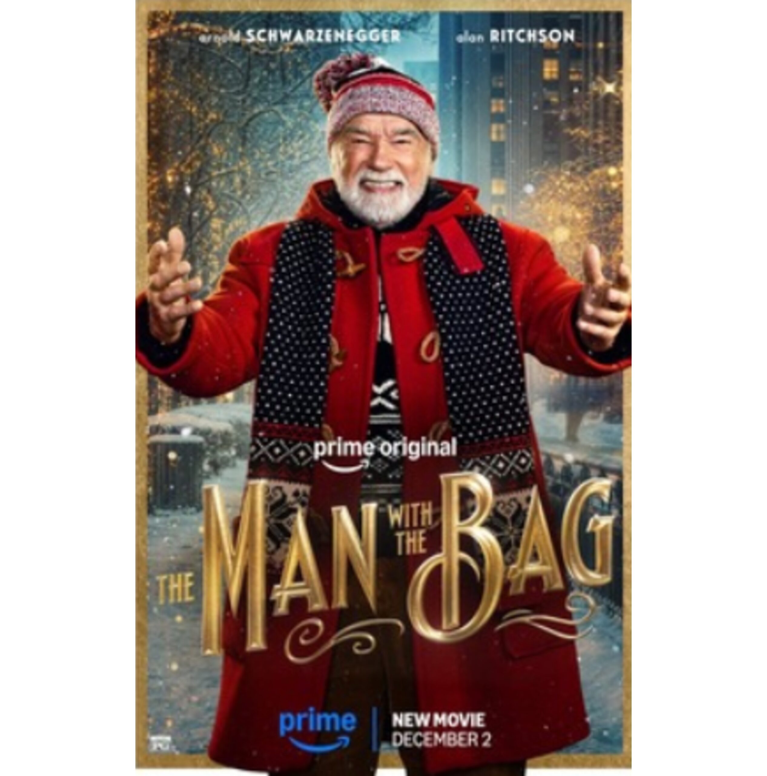 Arnold Schwarzenegger Returns as Santa in The Man With the Bag