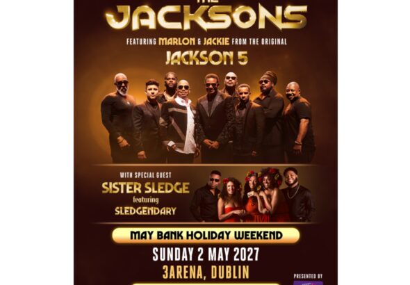The Jacksons Announce Dublin Concert for May 2027