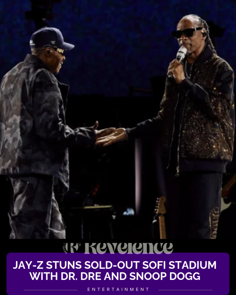 Jay-Z Stuns Sold-Out SoFi Stadium With Dr. Dre and Snoop Dogg