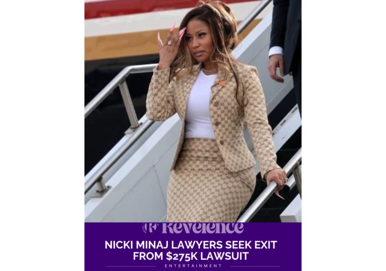 Nicki Minaj’s Lawyers Seek Exit From $275K Lawsuit