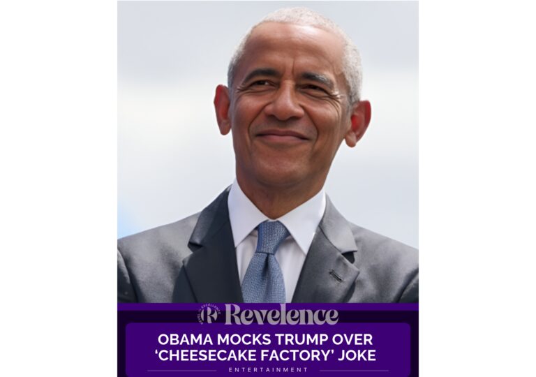 Barack Obama, Donald Trump, Cheesecake Factory, White House renovations, Georgia rally, 2026 midterm elections, Jon Ossoff, Keisha Lance Bottoms, U.S. politics, presidential news