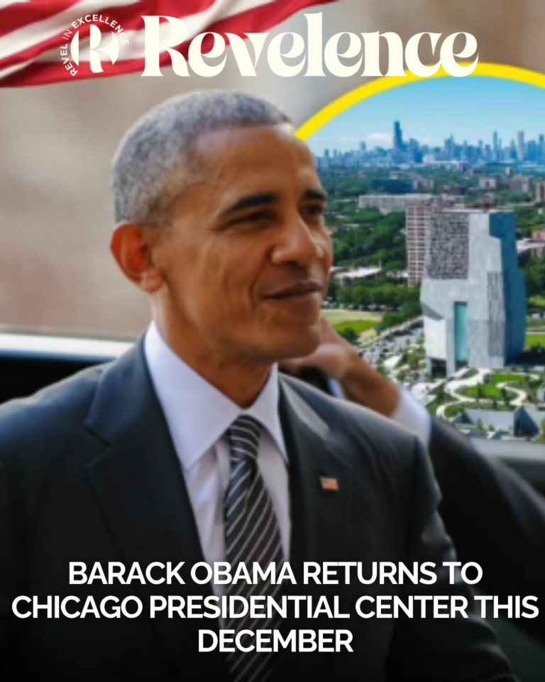 Barack Obama Returns to Chicago Presidential Center This December