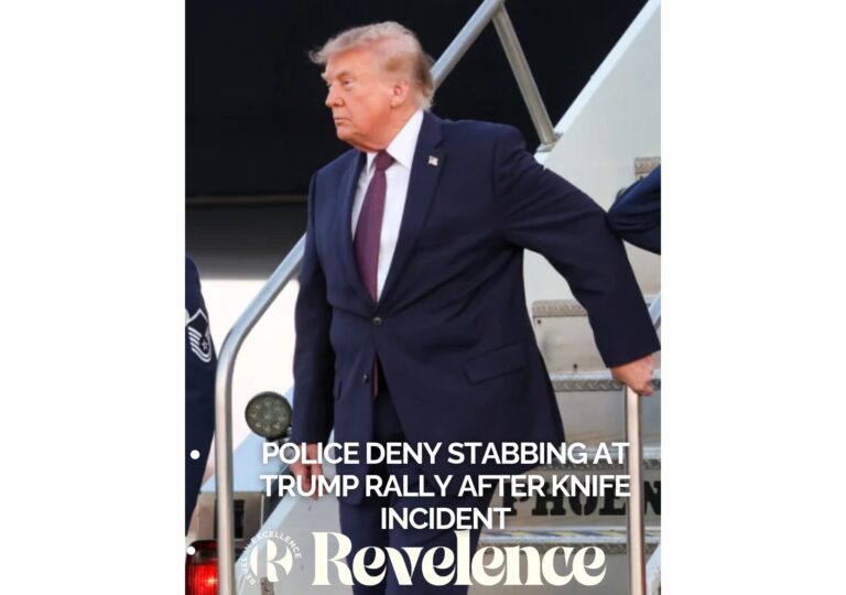 Police Deny Stabbing at Trump Rally After Knife Incident