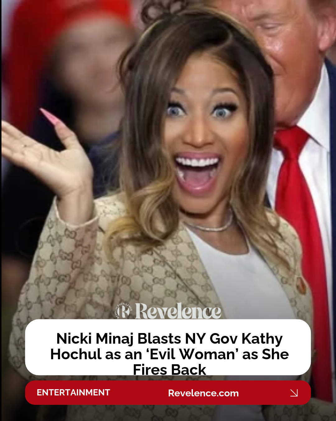 Nicki Minaj Blasts NY Gov Kathy Hochul as an ‘Evil Woman’ as She Fires Back