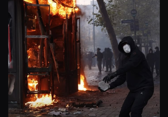 France Erupts as Riots Wreck Cities and 1,800 Are Arrested