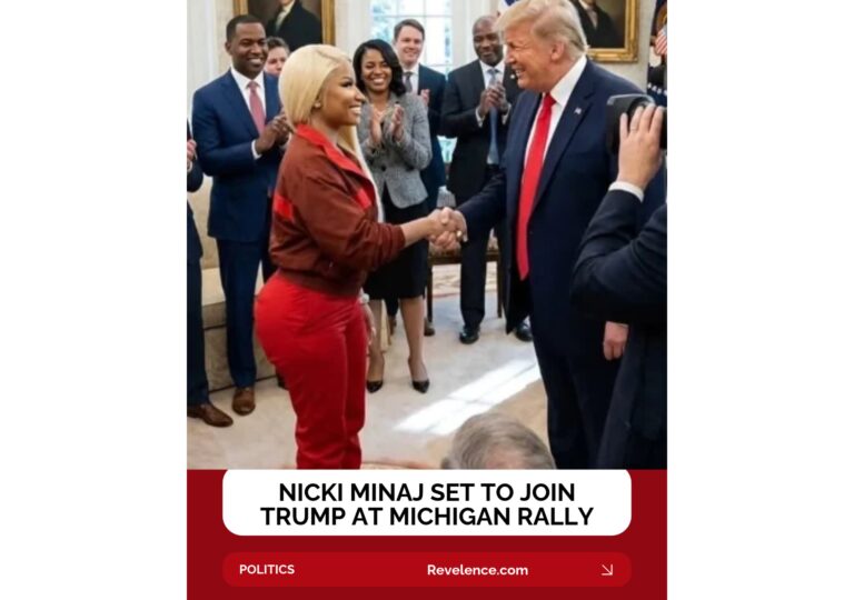 Nicki Minaj Set to Join Trump at Michigan Rally