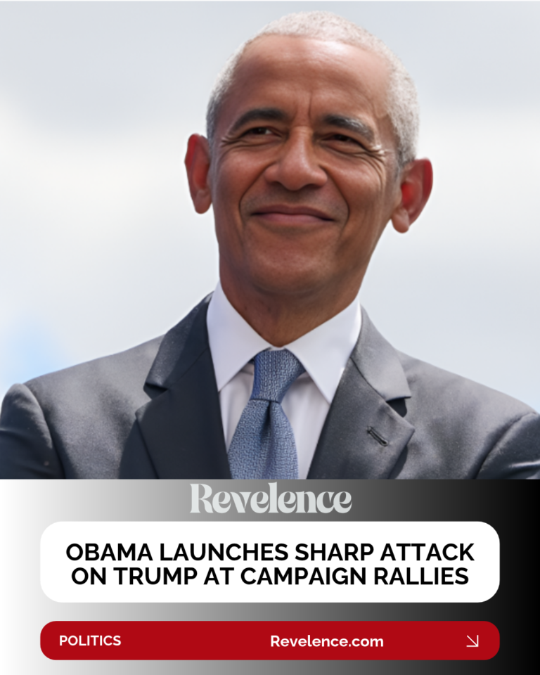 Obama Launches Sharp Attack on Trump at Campaign Rallies