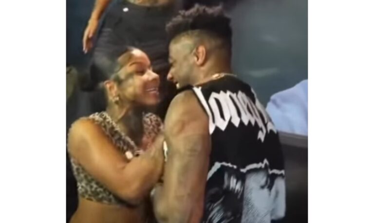 Blueface Proposes to Chrisean Rock in Scottsdale